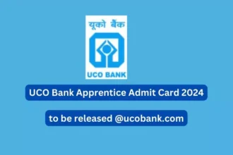 UCO Bank Apprentice Admit Card